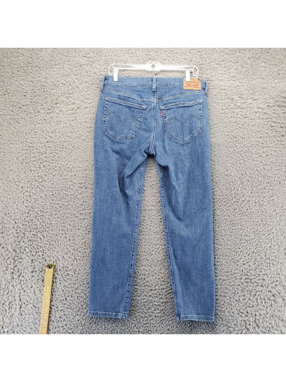 Levis Jeans Womens 29 Blue Boyfriend Relaxed Straight Fit Classic *Read*